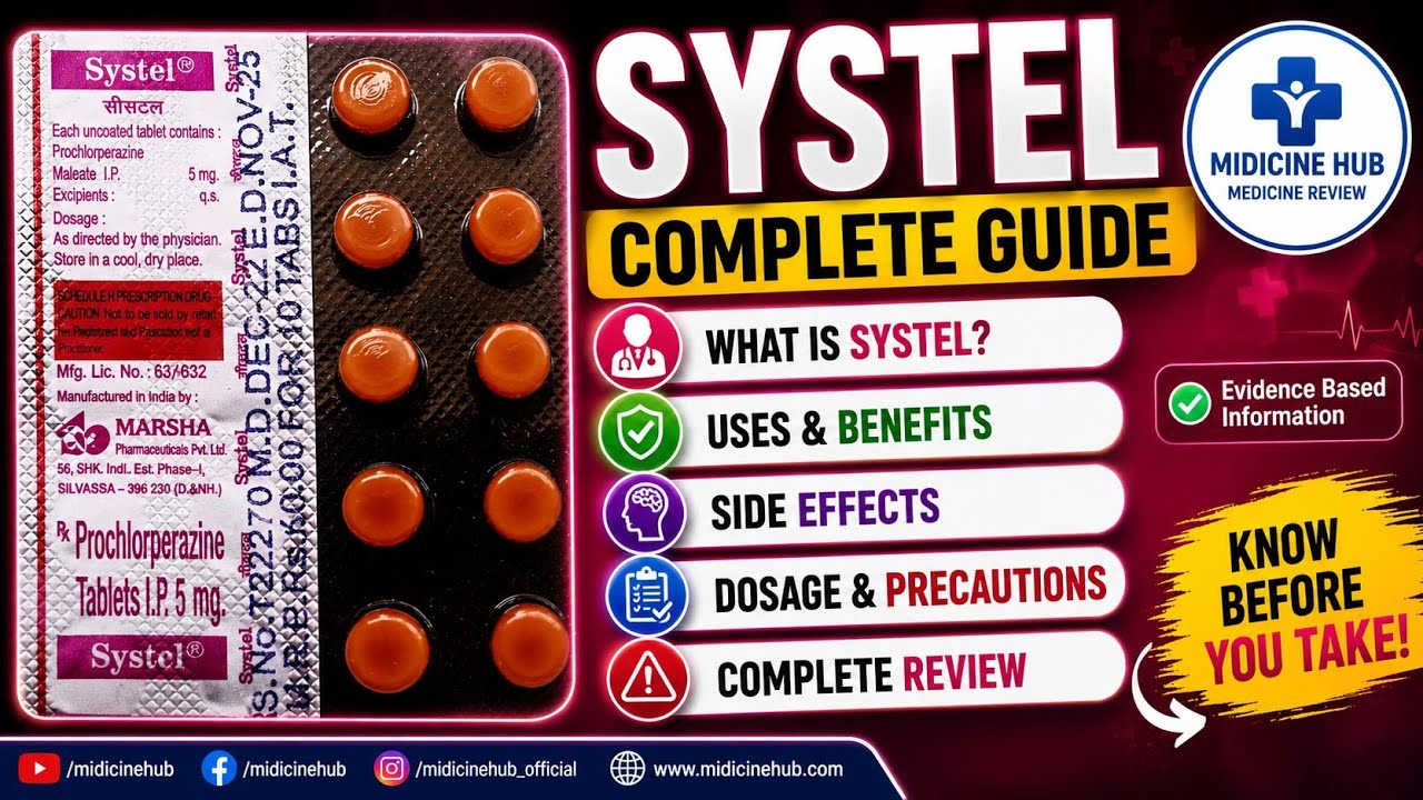Systel Tablet | Uses | Side Effect | Precaution । Midicine Hub