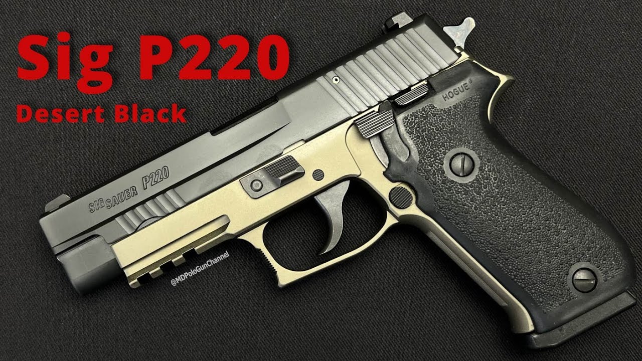 Редкий Sig Sauer P220 Desert Black!!!