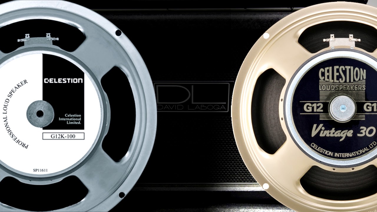 Celestion Classic G12K-100 / Celestion Vintage 30 - HD METAL CLIP
