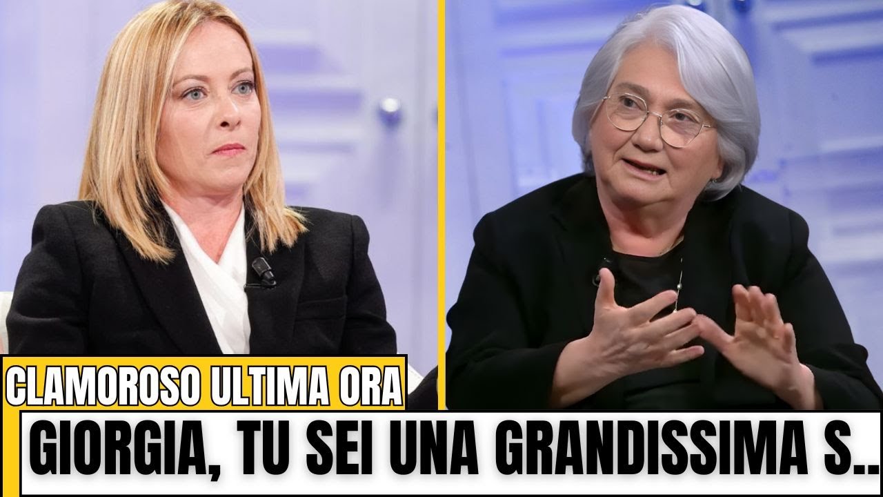 ROSY BINDI ATTACCA GIORGIA MELONI, MA LA RISPOSTA LA UMILIA DAVANTI A TUTTI
