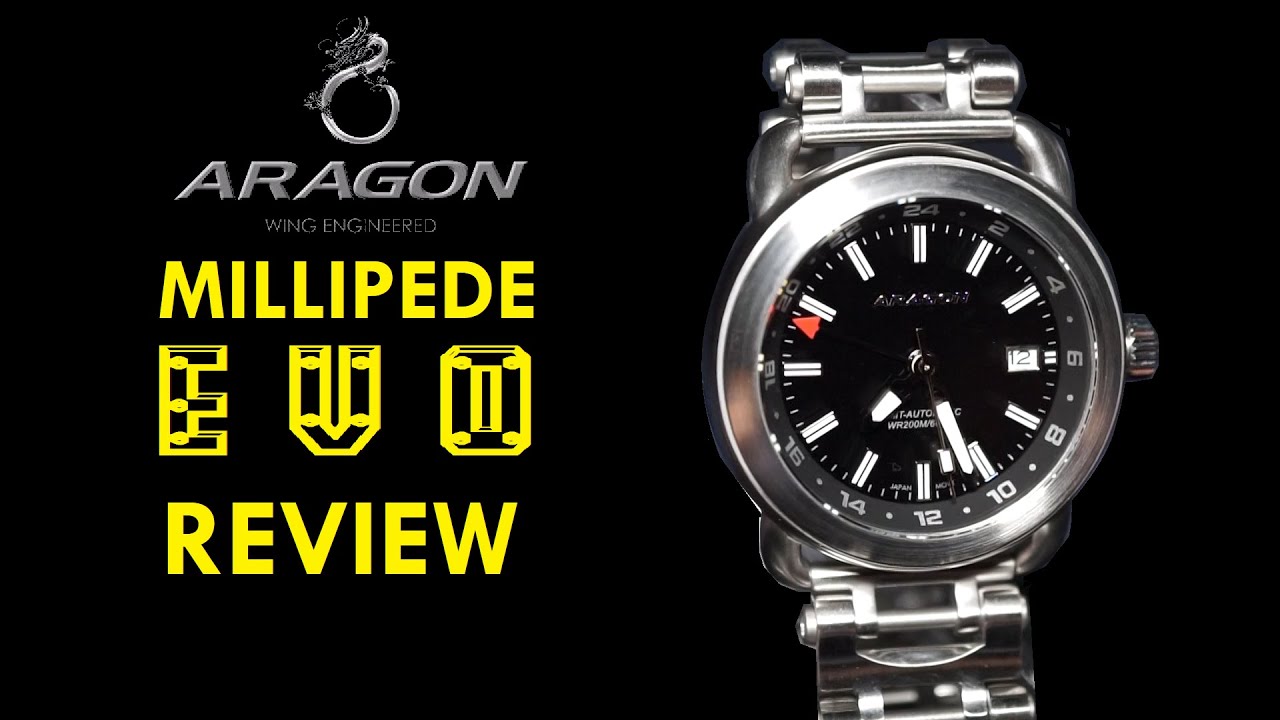 Great Value Automatic GMT: Aragon Millipede EVO Watch Review