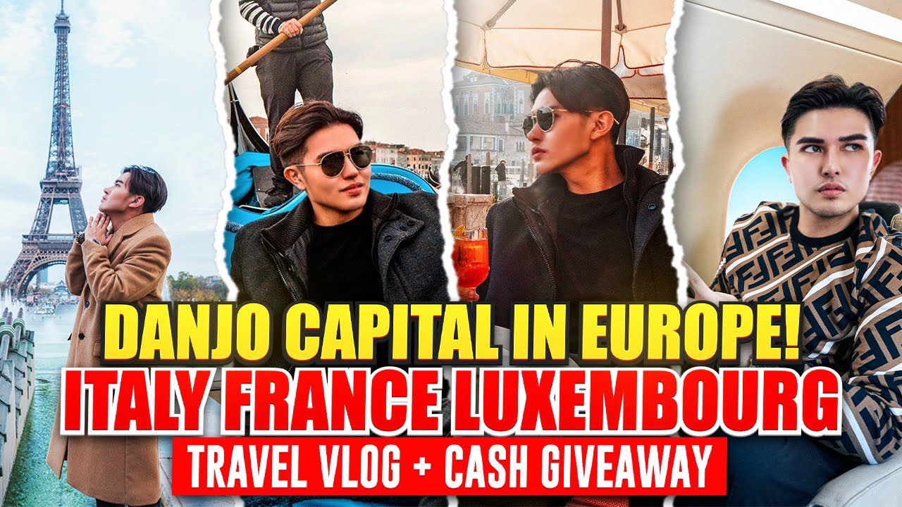 DANJO CAPITAL MASTER IN EUROPE ITALY FRANCE 🇫🇷TRAVEL VLOGS DANJO CAPITAL GIVEAWAY