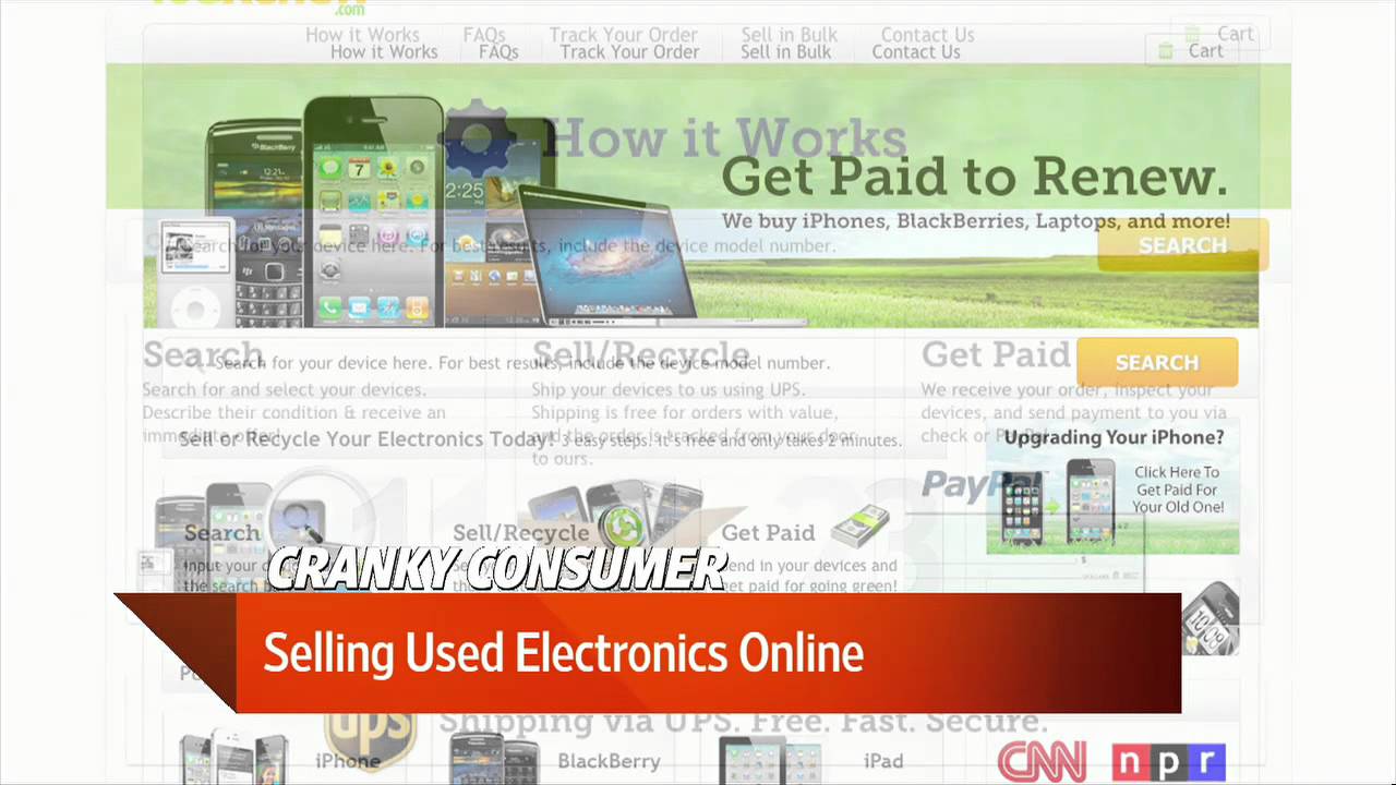 Selling Used Electronics Online