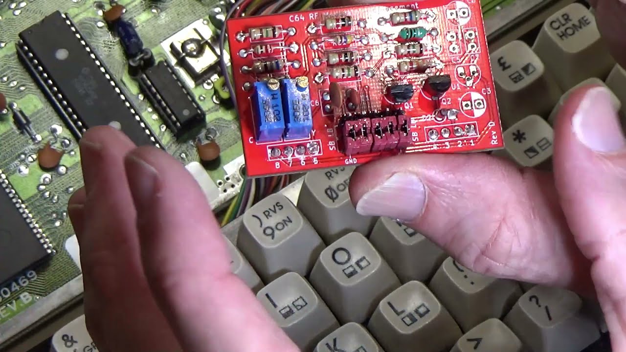 C64 RF Modulator Replacement (by actually putting the old one back)