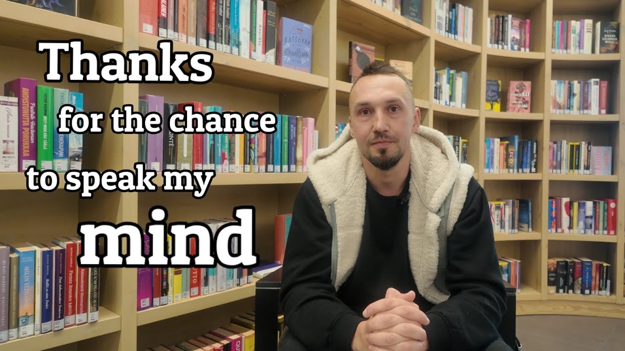 Thanks for the chance to speak my mind. 