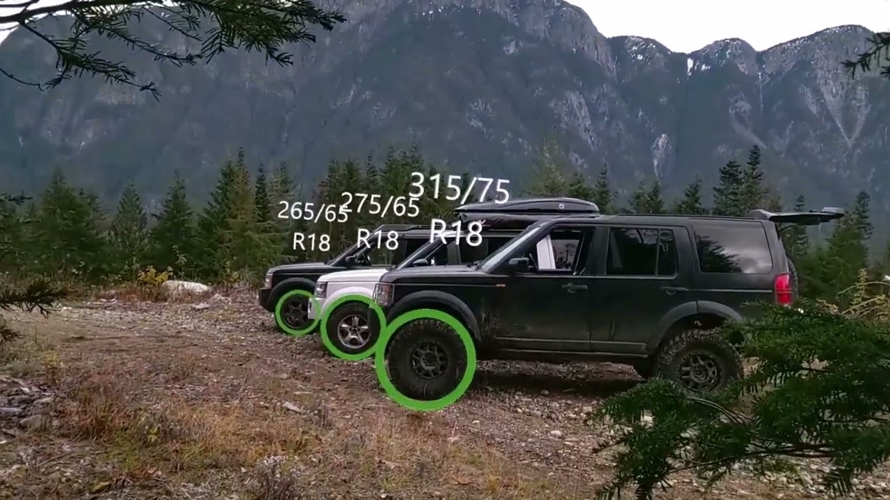 Land Rover Discovery - tire sizes