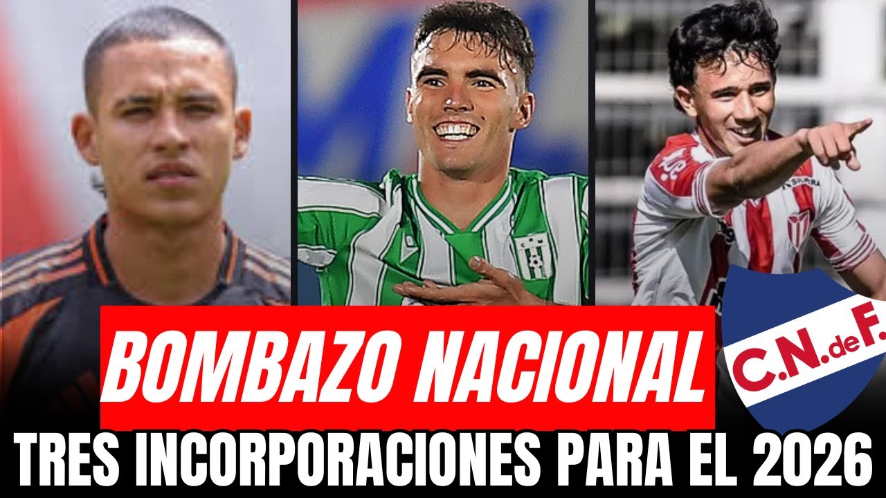 🔴 NACIONAL ENCIENDE EL MERCADO DE PASES || TOMAS VERON LUPI, AGUSTIN VERA Y JHON GUZMAN