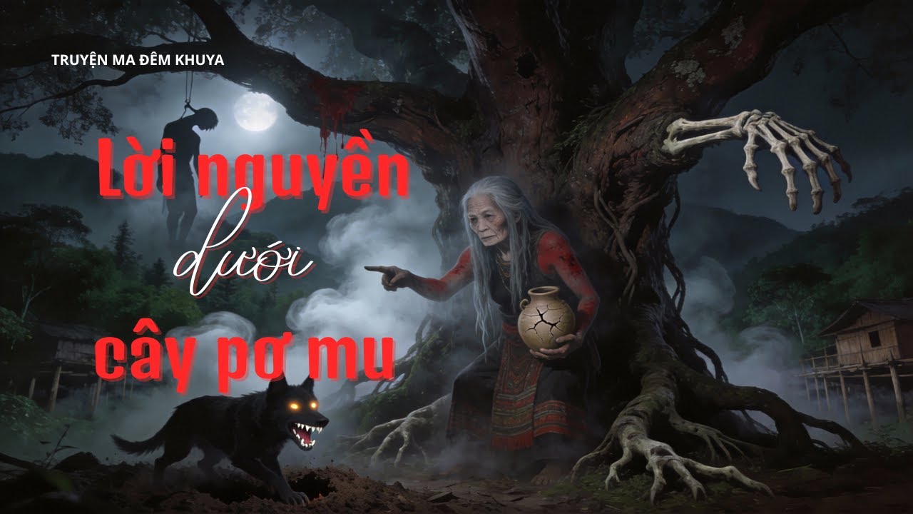 LỜI NGUYỀN DƯỚI CÂY PƠ MU - Truyện ma Phạm Xuân - Truyện ma đêm khuya
