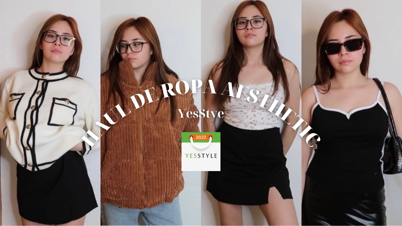 Haul de ropa aesthetic✩ YesStyle