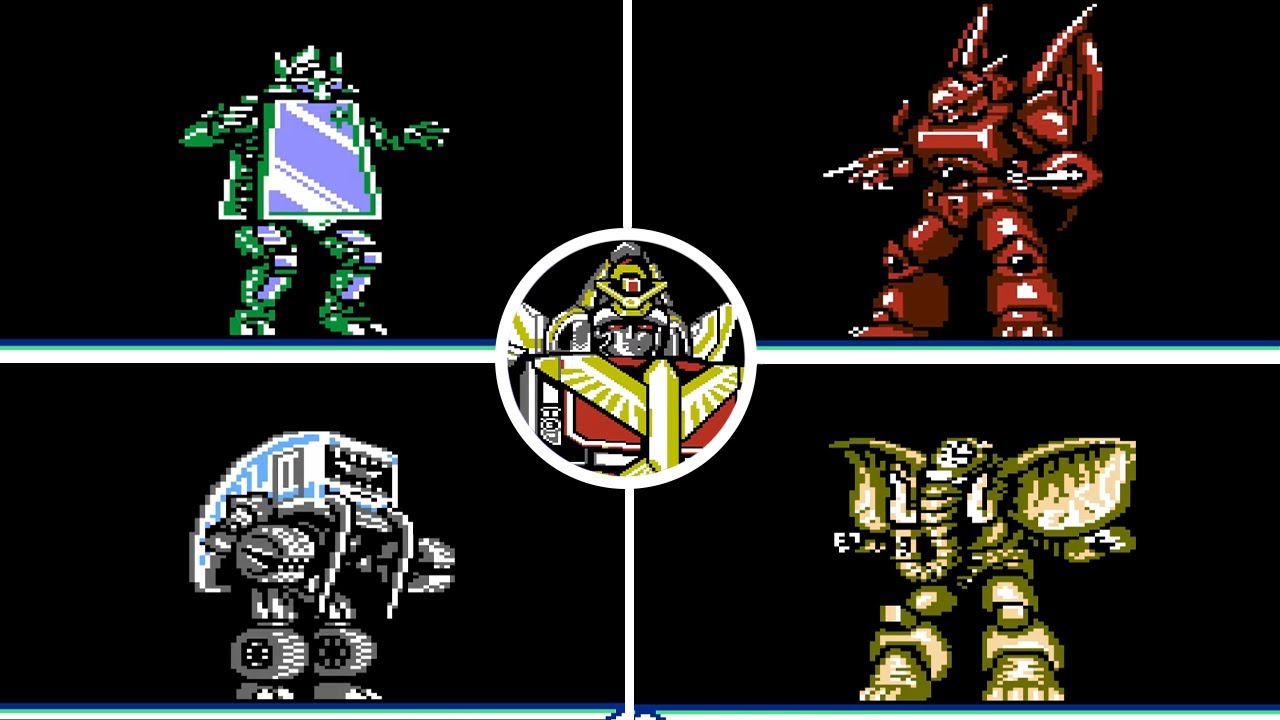 Game n°305 - Choujin Sentai : Jetman ( Power Rangers ) ( NES ) All bosses