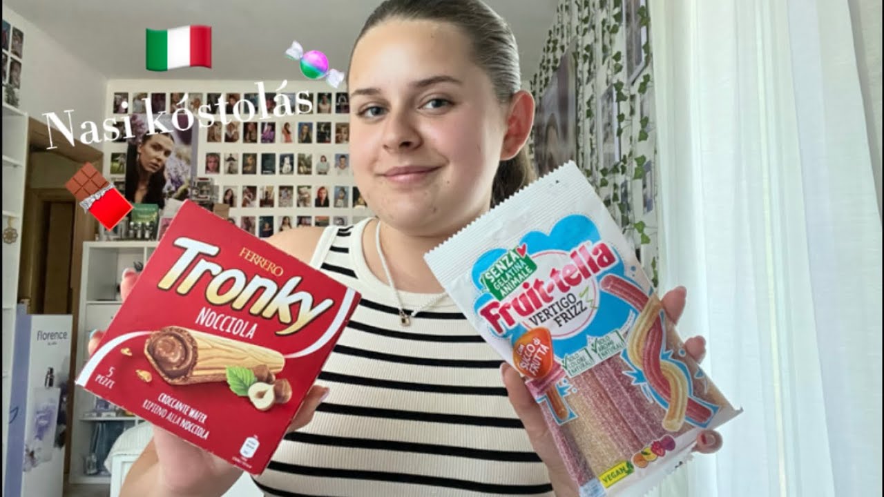 Nasi kóstolás 🇮🇹🍬 | Bia’s diary 🫶