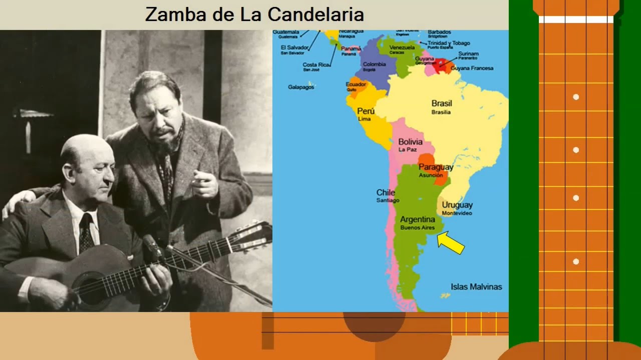 Zamba de La Candelaria - En cuatro venezolano - En Si menor (7 acordes)