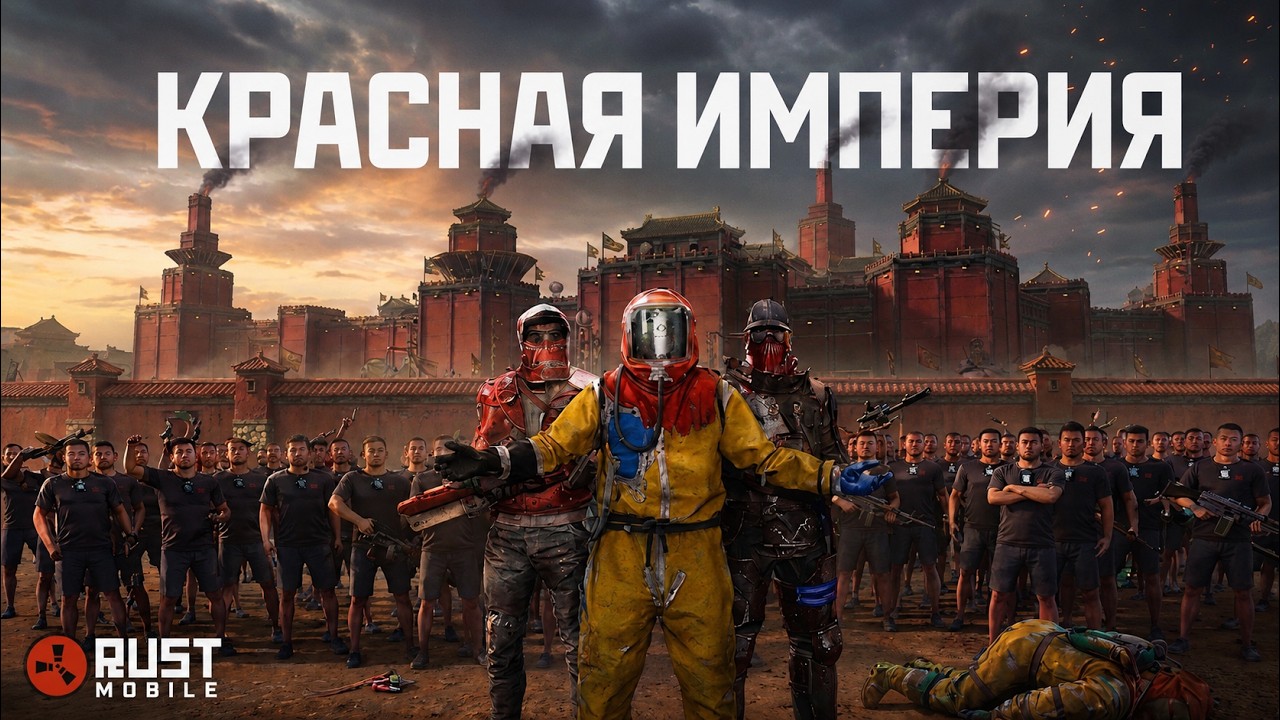 RED EMPIRE | 20-PLAYER ALLIANCE in RUST MOBILE