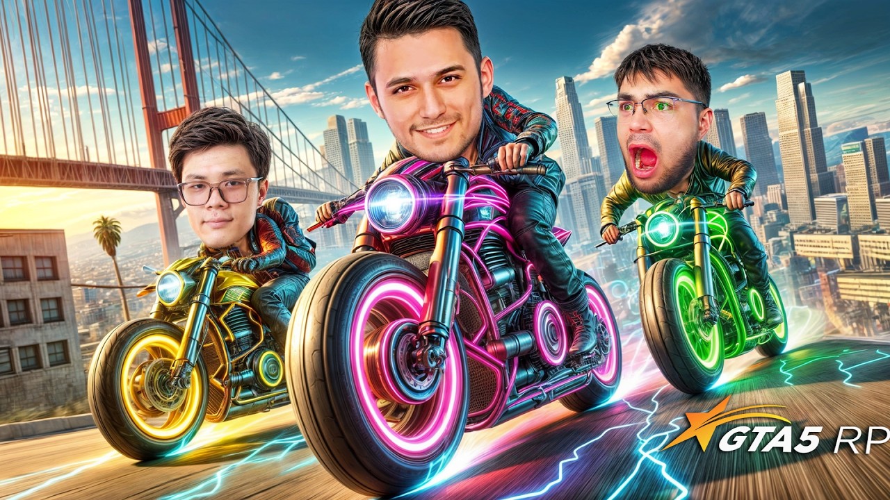 BIRINCHI MARTA ELEKTRO MOTOTSIKLLARDA AVTOPILOT POYGA! BU POYGA TARIXDA QOLADI - GTA 5 RP