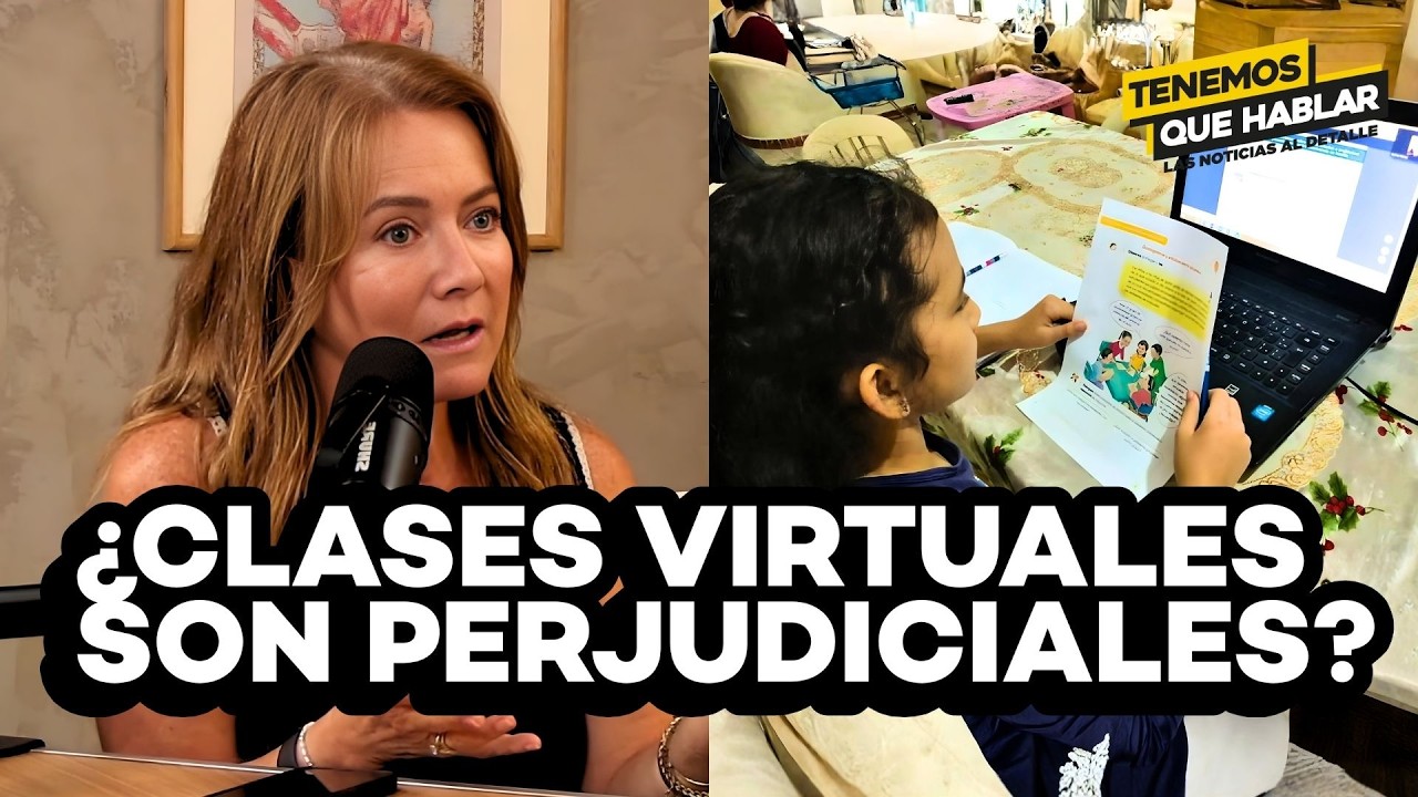 CLASES VIRTUALES por CRISIS del GAS: ¿cómo AFECTA a MENORES volver a las PANTALLAS? | #TQH
