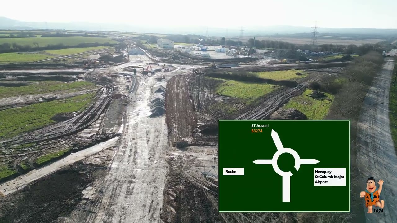 A30 Link Road Victoria Feb 2023