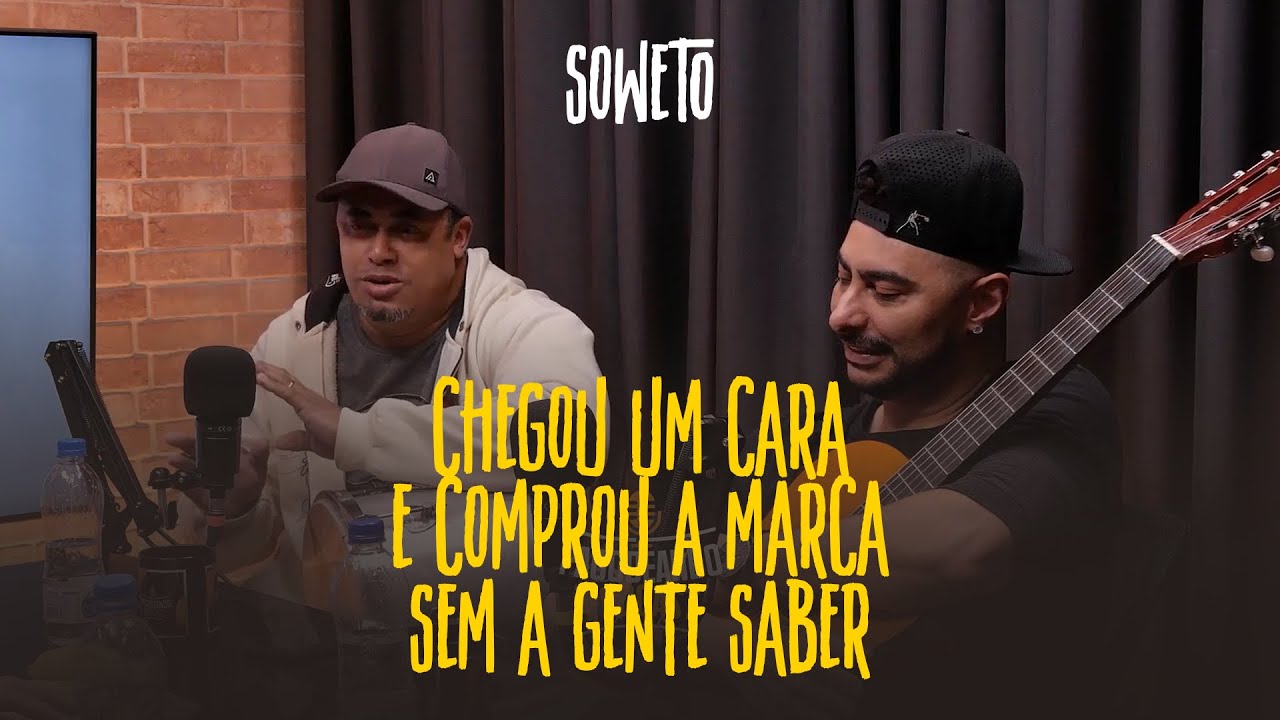 Soweto: Quase perderam o nome do Grupo! – Corte Pagodeando Podcast #cortespodcast