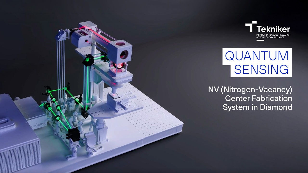 Quantum Sensing | NV (Nitrogen Vacancy) Center Fabrication System in Diamond