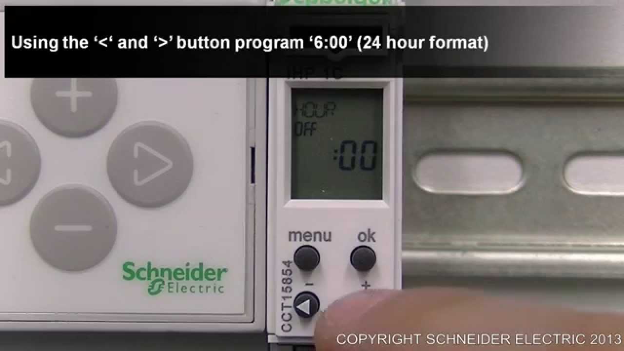 CCT15854 Programming Schedules