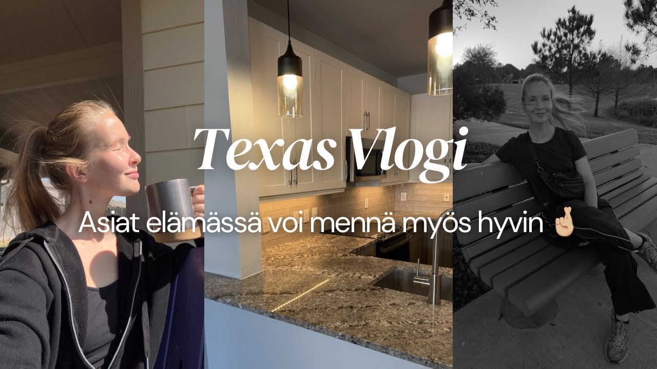 Aiheutan itelleni stressiä & aika etsiä uusi koti 🏘️ | Texas Vlogi