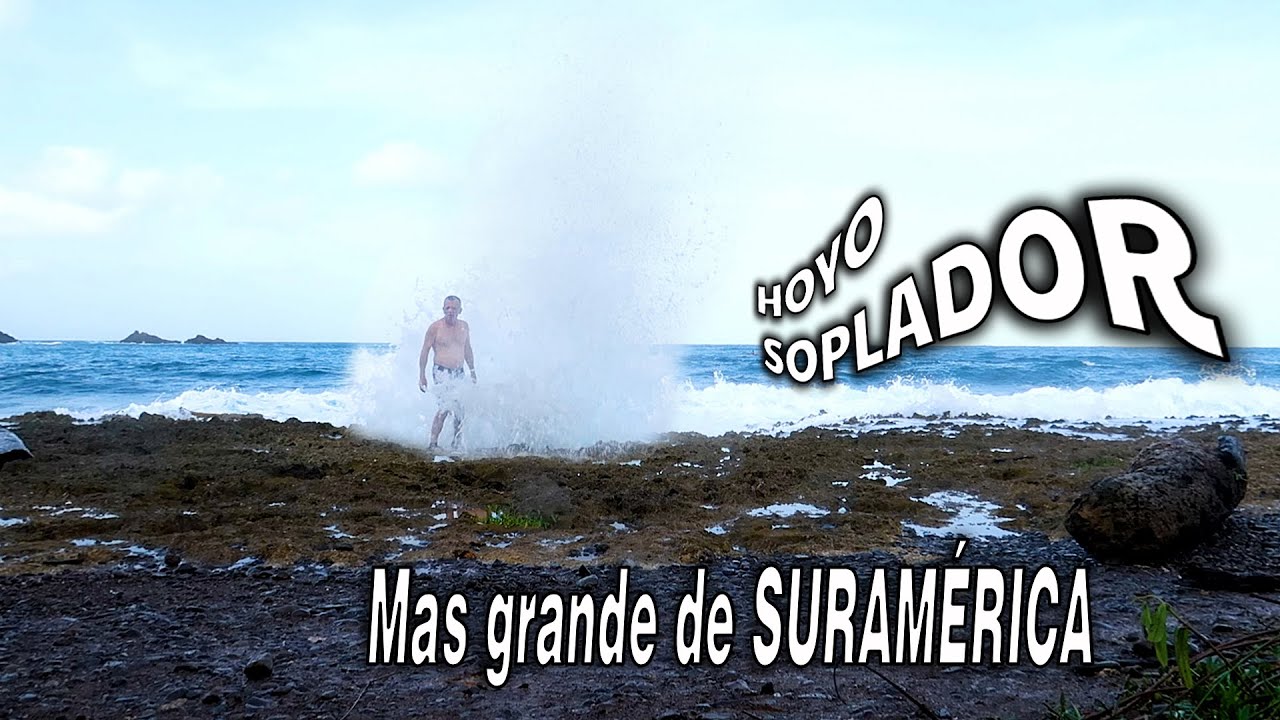 El HOYO soplador MAS GRANDE de SURAMERICA - Playa el Aguacate - Capurgana🌈
