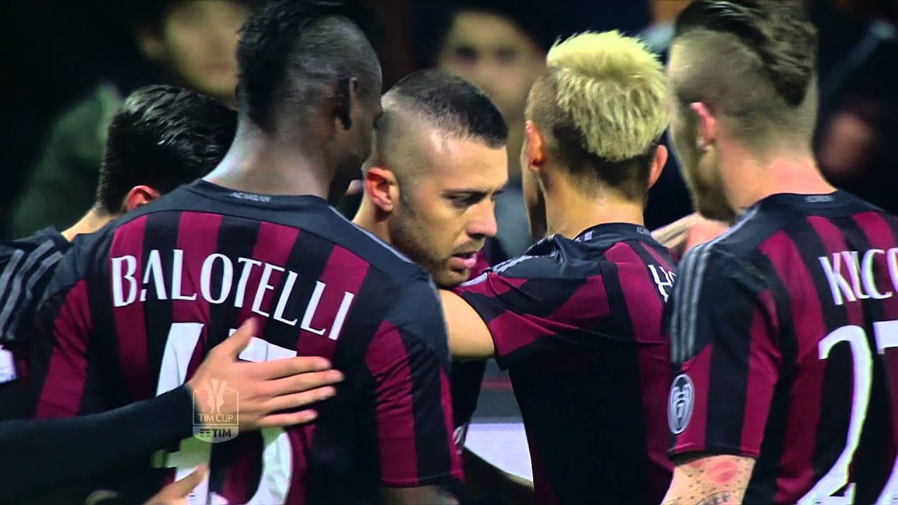 Il gol di Menez - Milan -  Alessandria - 5 - 0 -  Semifinale - TIM Cup 2015/16