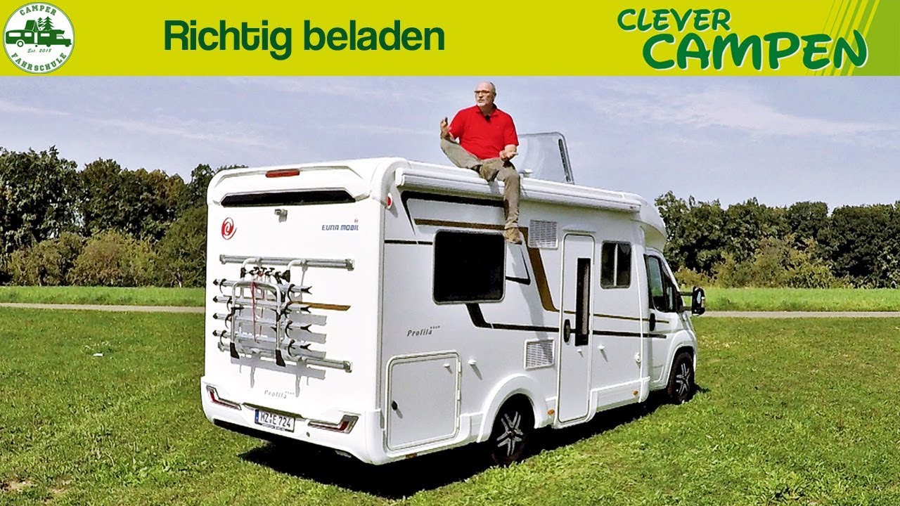 Beladung beim Wohnmobil: Was muss ich beachten? Die Camper-Fahrschule | Clever Campen