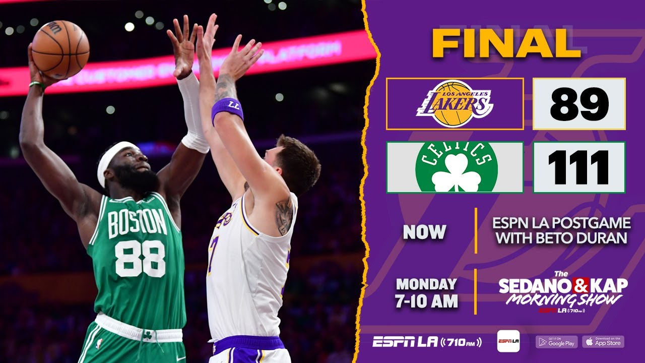 Lakers Dominated by the Rival Celtics on Pat Riley Day 02-22-26