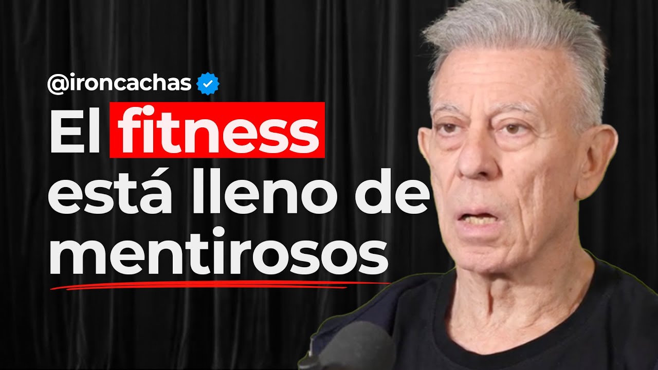 #59 - El FITNESS está lleno de MENTIROSOS, ENGAÑAN y JUEGAN con la SALUD de la GENTE | Iron Cachas