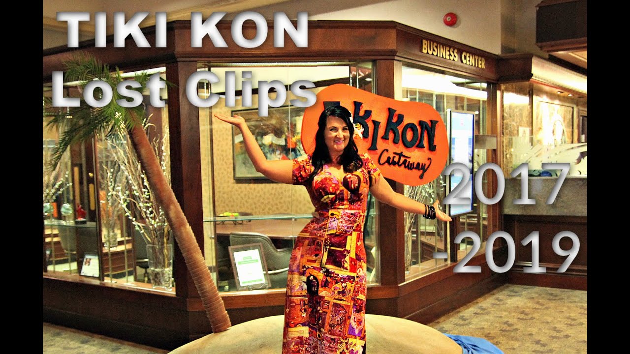 TIKI KON Extras 2017-2019 Vintage Tiki Portland Oregon Convention