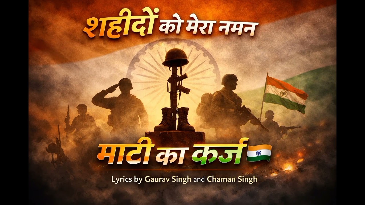 माटी का कर्ज | देशभक्ति गीत | शहीदों को सलाम 🇮🇳#शहीदों_को_नमन #देशभक्ति #माटी_का_कर्ज #VandeMataram 