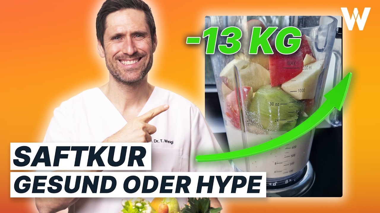 Saftkur: Das passiert mit Deinem Körper. So geht's richtig 👌