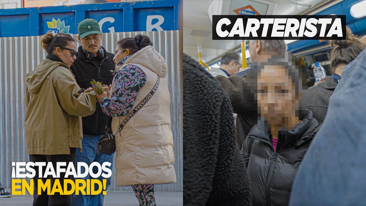 Así ESTAFAN y ROBAN a los TURISTAS en ESPAÑA ❌🇪🇸 | Ft. @Pasajeenmano