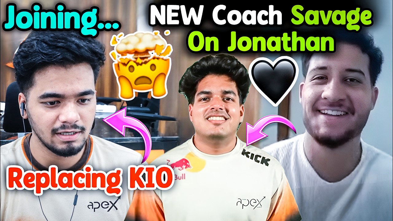 Hunterz Joining TAG🥶 Replacing Kio?😱 Annc. New Coach🔝 Live Savage On Jonny😲