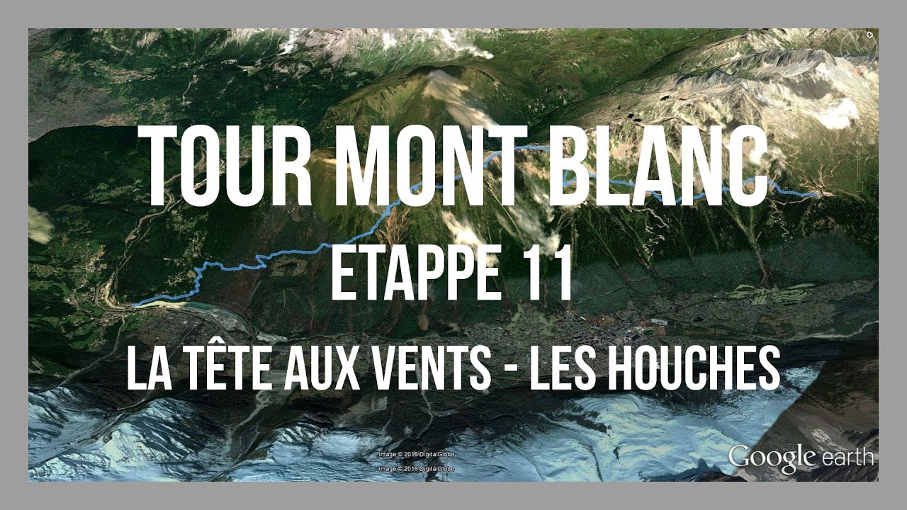 La T&ecirc;te Aux Vents - Les Houches | Tour Mont Blanc TMB GPX | Etappe 11 | GPS-Track
