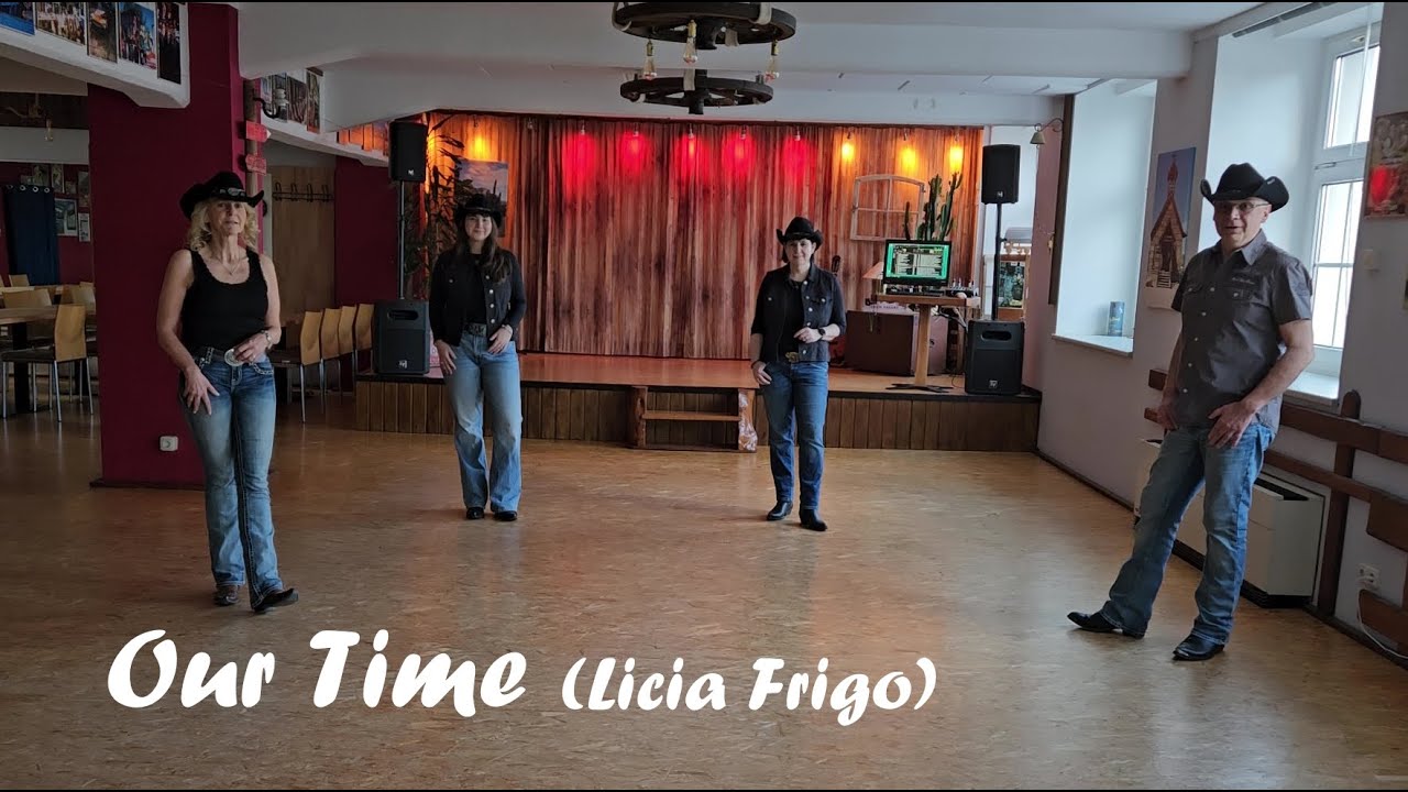 Line Dance OUR TIME (Licia Frigo) Teach / Dance