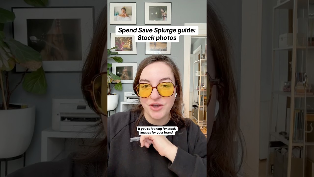 Save Spend Splurge: Stock Photos