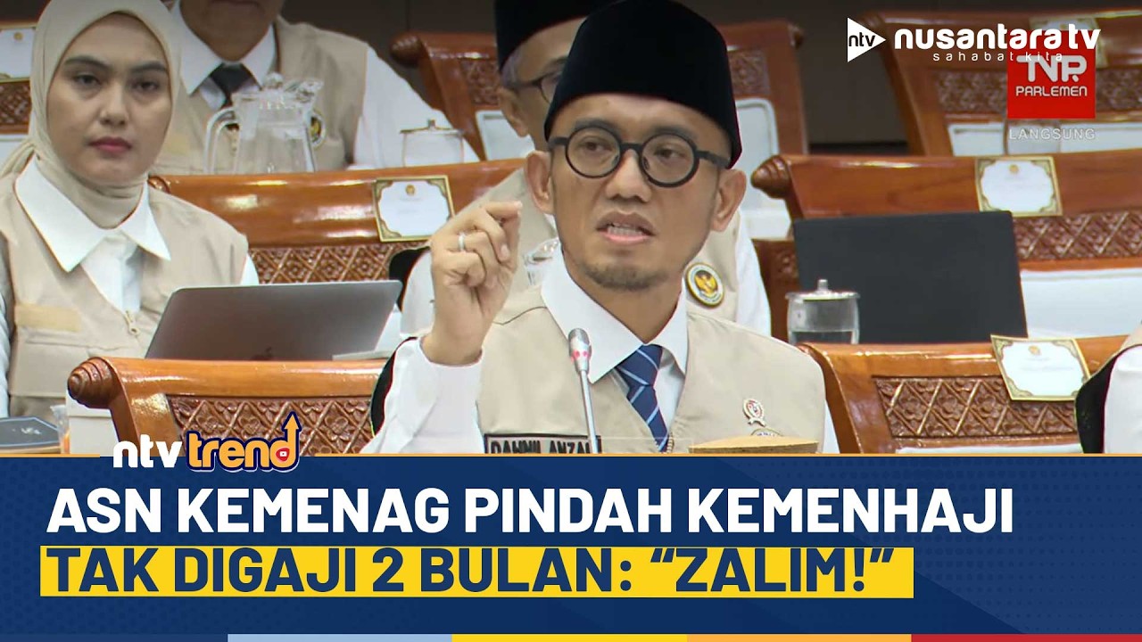 Wamenhaji Dahnil Emosi ASN Kemenag Pindah Kemenhaji Tak Digaji 2 Bulan: Zalim! | NTV