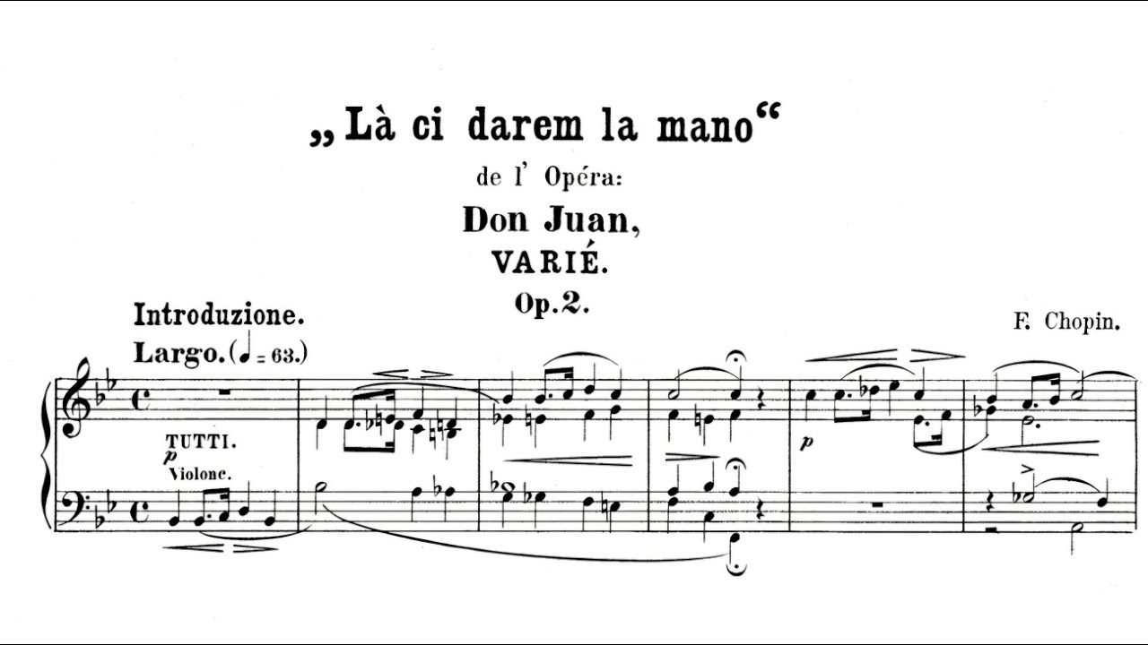 Frédéric Chopin - Variations on 