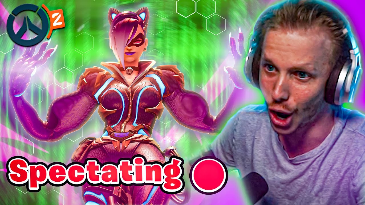 I SPECTATED THE BEST SOMBRA AND SAW 900 IQ STRATS (OVERWATCH 2)