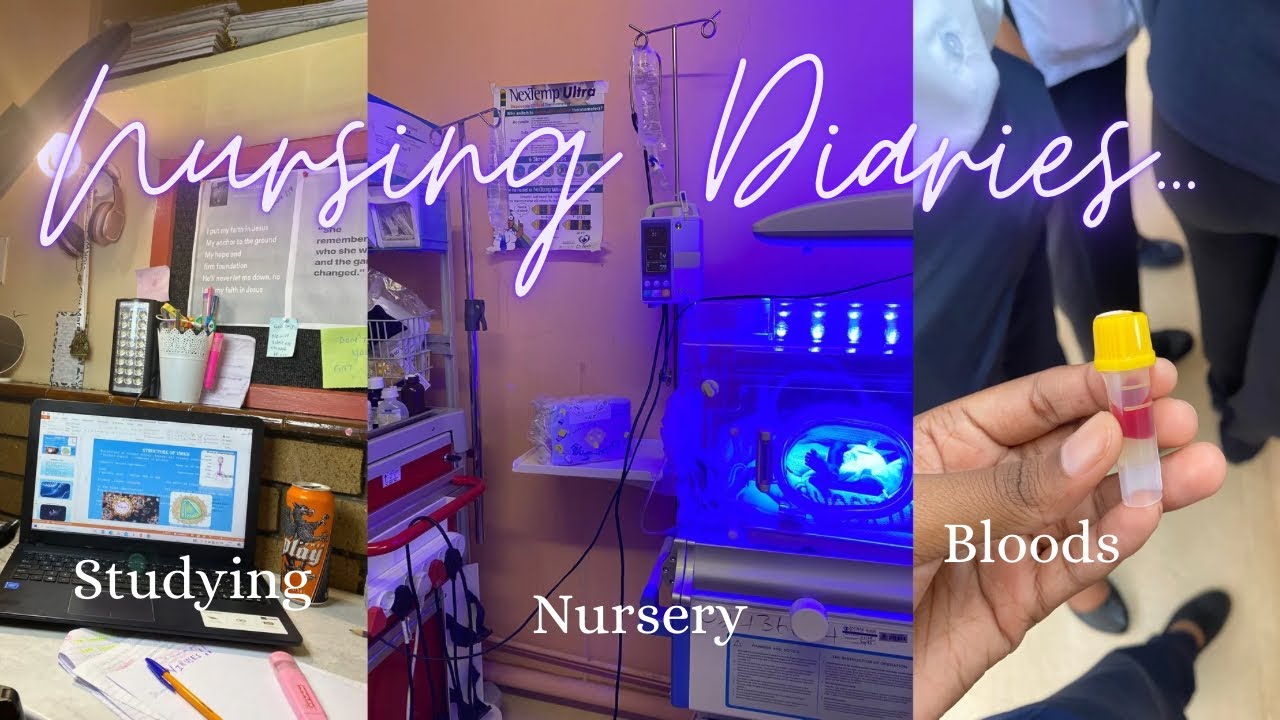 NURSING DIAIRES🩺||Nursery•Paeds ward•Lots of studying•|Week in a life of a nursing student 💌