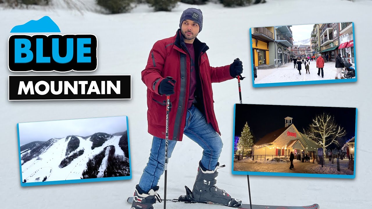 Skiing for the first time ever | Blue Mountain | Canada | Adventure | Travel Video