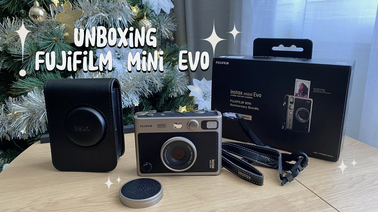 UNBOXING Instax Mini Evo!! 📸💕🎀🎞️ | FUJIFILM