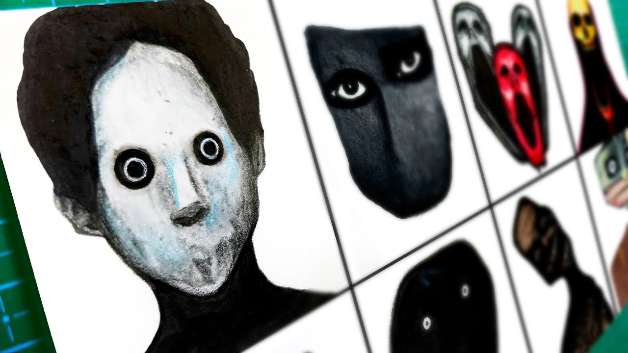 Drawing Doges Nextbots Characters - Lisperous, Hunting, Ghost Hunters, Desreplacement, and More 