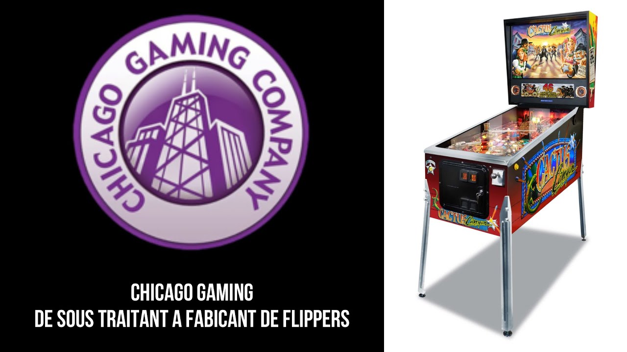 CHICAGO GAMING : de sous traitant à fabricant de flippers