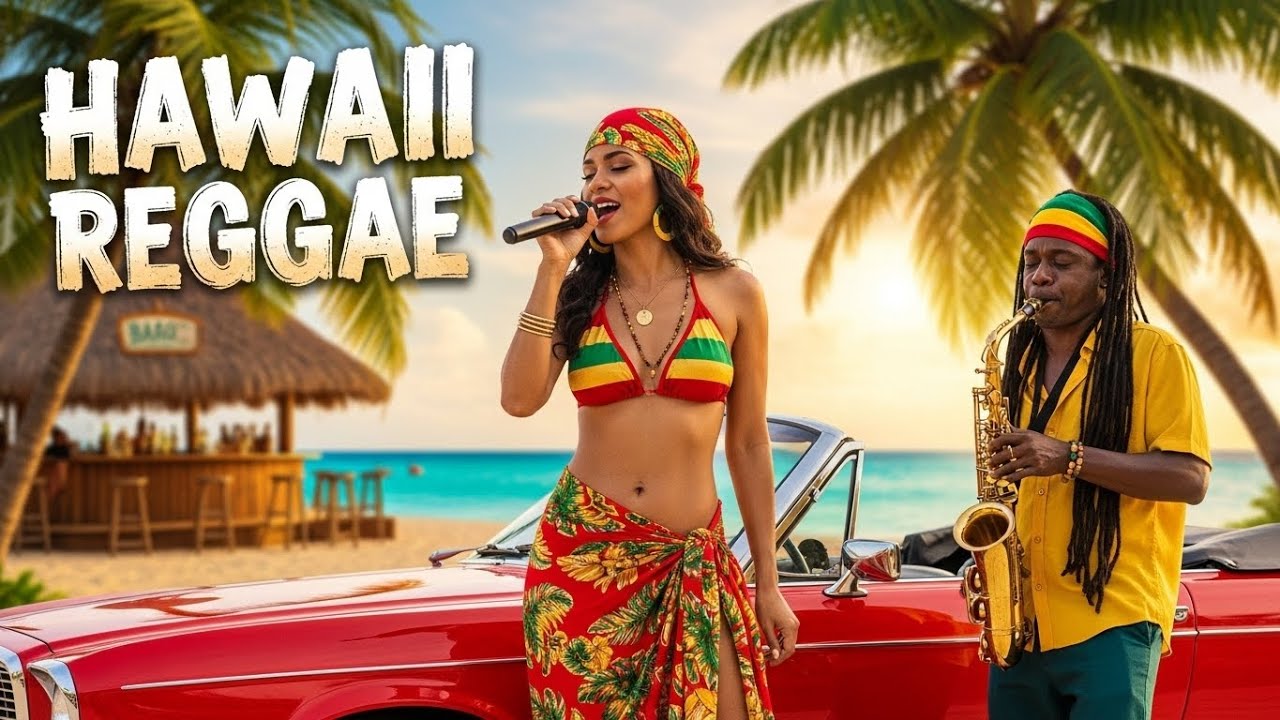 Tropical Reggae Escape 2025 🌴 Island Chill & Positive Vibes Mix