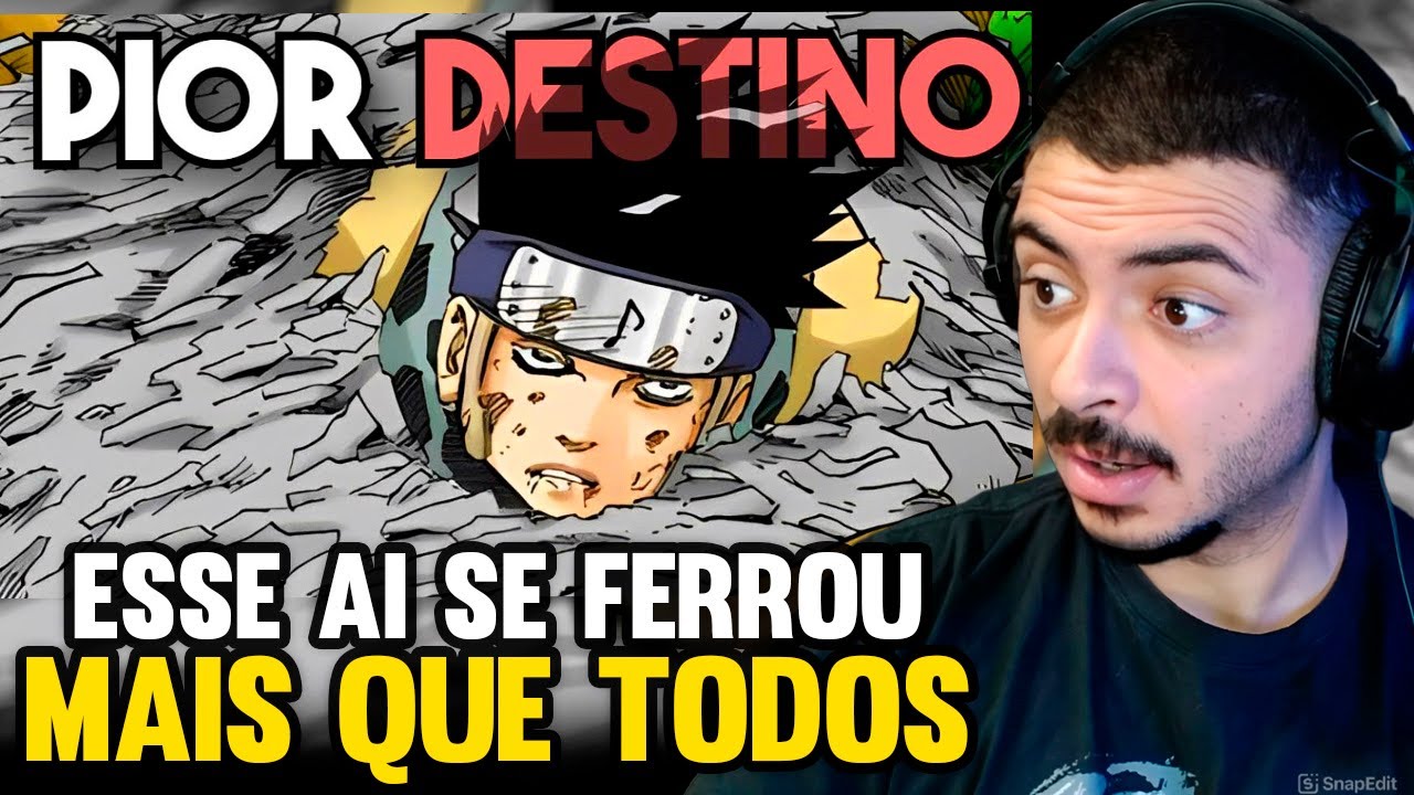 KAMUZ REAGE: O final MAIS DESUMANO de um personagem ESQUECIDO em Naruto!