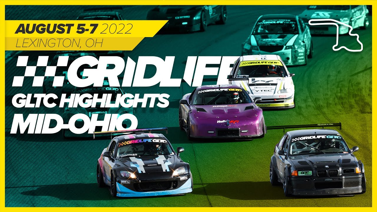 GRIDLIFE Touring Cup Highlights - Mid-Ohio Sports Car Course