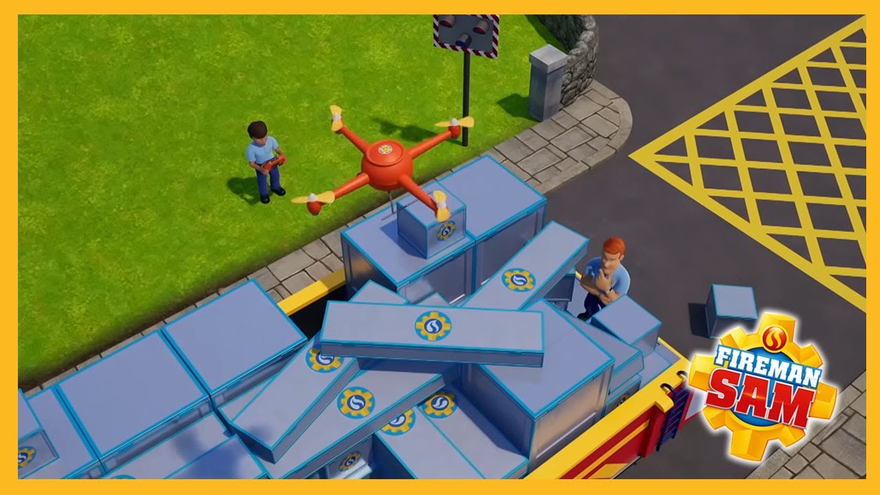 Flying the latest drone tech! 🔥 Fireman Sam new epic compilation