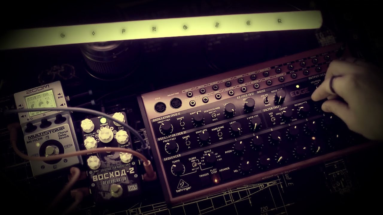 Behringer EDGE / Zoom MS70CDR / Universe Zen VOSKHOD-2 / Experimental Music / by GIPNOZER